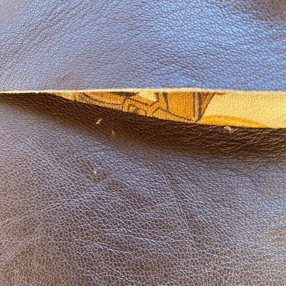 Unique reversible vintage leather shirt jacket - Picture 5 of 16